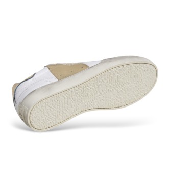 Pepe Jeans Chaussures en cuir Lane fun W blanc