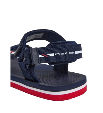 Pepe Jeans Sandales  lanires de type trek marin