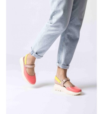 Wonders Skórzane buty Zaire Coral 