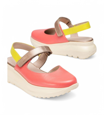 Wonders Skórzane buty Zaire Coral 