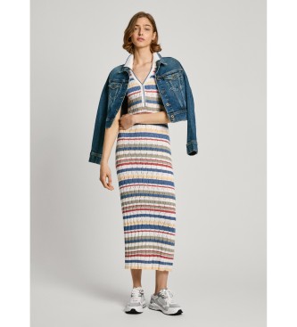 Pepe Jeans Robe Iris multicolore