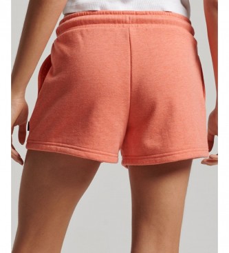 Superdry Cales de malha com o logtipo Vintage bordado a laranja