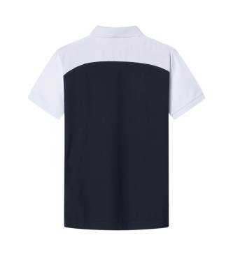 Hackett London Polo Hs Resort Col Block navy