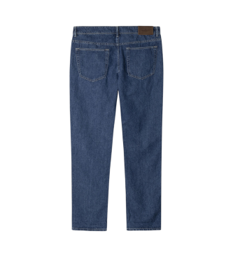 Hackett London Jeans Cot Linen Denim azul