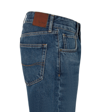 Pepe Jeans Blauwe taps toelopende jeans