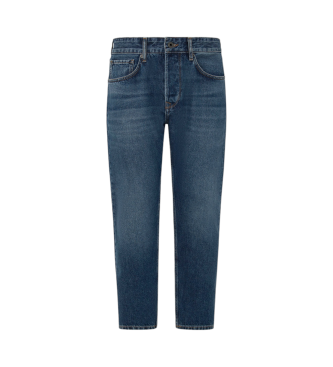 Pepe Jeans Blauwe taps toelopende jeans