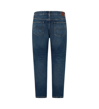 Pepe Jeans Blauwe taps toelopende jeans
