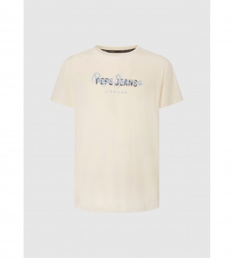 Pepe Jeans T-shirt Keegan blanc