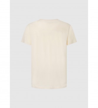 Pepe Jeans T-shirt Keegan blanc