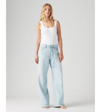 Levi's Jeansy XL Straight Linen+ Denim niebieskie