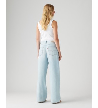 Levi's Jeansy XL Straight Linen+ Denim niebieskie