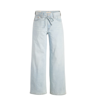 Levi's Jeansy XL Straight Linen+ Denim niebieskie
