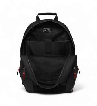 Superdry Mochila de lona com bordado preto