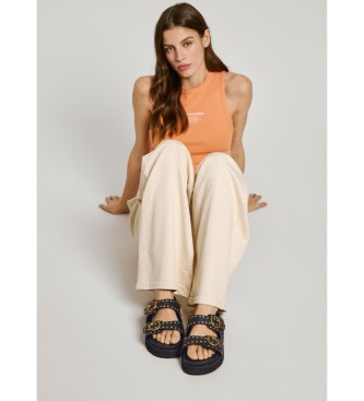 Pepe Jeans Pola Buckle Sandals black