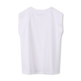 Zadig & Voltaire Mouwloos T-shirt wit