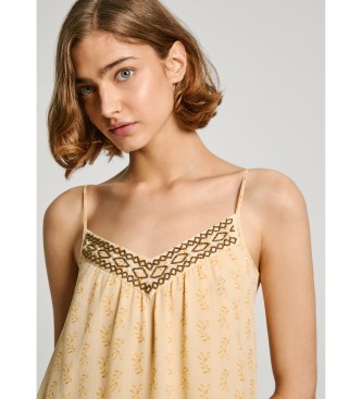 Pepe Jeans Abito giallo della Madonna