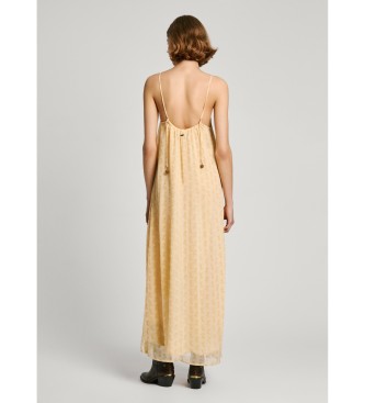 Pepe Jeans Abito giallo della Madonna
