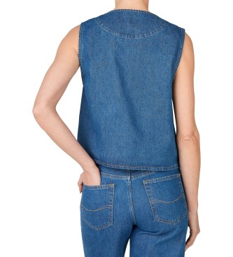Pepe Jeans Maeve waistcoat blue