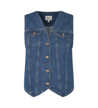Pepe Jeans Maeve waistcoat blue