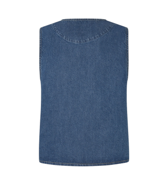 Pepe Jeans Maeve waistcoat blue
