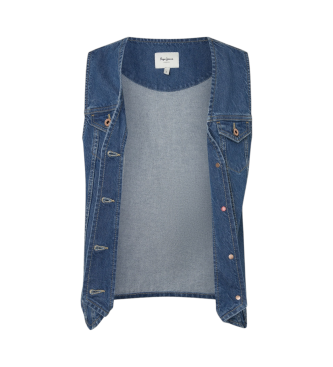 Pepe Jeans Maeve waistcoat blue