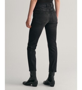 Gant Slim fit ankle jeans black