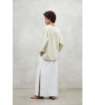 ECOALF Sweatshirt Sustain yellow