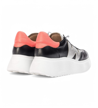 Wonders Usnjene športne copate Roma 25 black