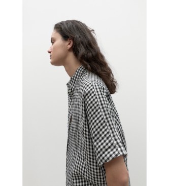 ECOALF Melaniaalf Chemise Vichy noire