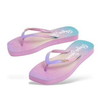Pepe Jeans Flip flops Rave Colors lilac