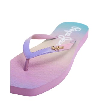 Pepe Jeans Flip flops Rave Colors lilac