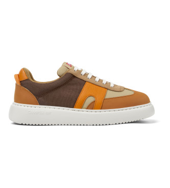 Camper Runner K21 brown leather trainers brown