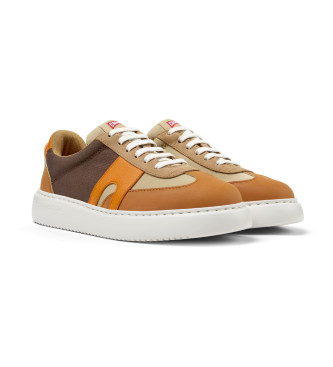 Camper Runner K21 brown leather trainers brown