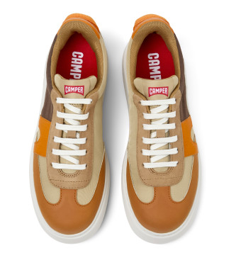 Camper Runner K21 brown leather trainers brown