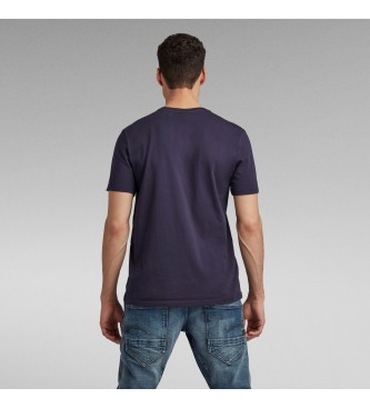 G-Star Majica Base-S Navy
