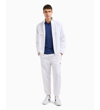 EA7 Polo en tissu technique Tennis Pro Ventus7 bleu  