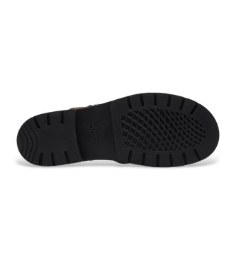Clarks Sandalias de piel Orinoco Cross verde