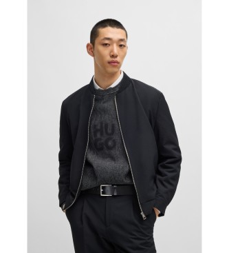 HUGO Olpian belt black