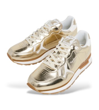 Pepe Jeans Sneakers Brit Gold