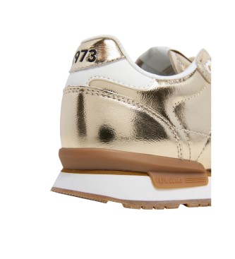 Pepe Jeans Sneakers Brit Gold