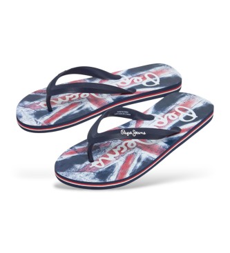 Pepe Jeans Chanclas Whale Brand marino