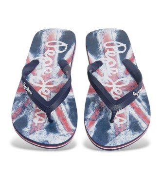 Pepe Jeans Chanclas Whale Brand marino