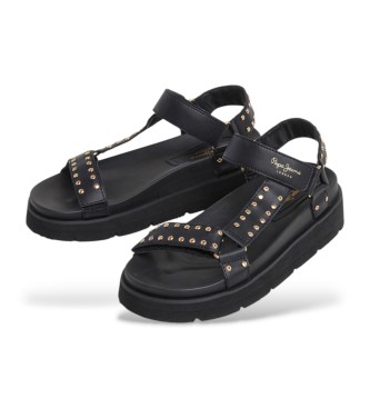 Pepe Jeans Sandales en mtal Pola noir