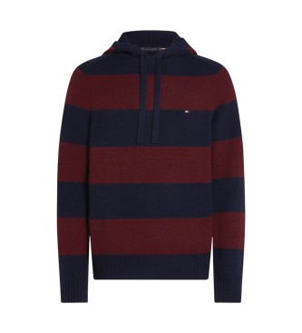 Tommy Hilfiger Sudadera de Lana burdeos
