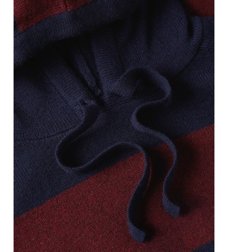 Tommy Hilfiger Sudadera de Lana burdeos