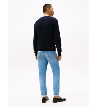 Tommy Hilfiger Jumper with embroidered logo navy
