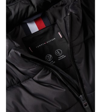 Tommy Hilfiger Srednja teža Stojalo plašč črna