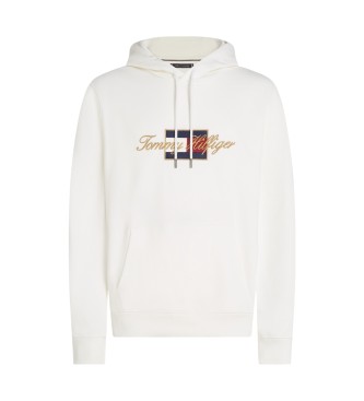 Tommy Hilfiger Sweatshirt Icon Gold blanc