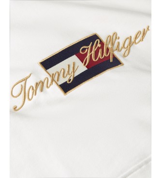 Tommy Hilfiger Sweatshirt Icon Gold blanc