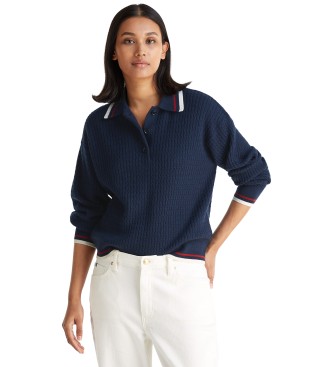 Tommy Hilfiger Polo blu navy Cash